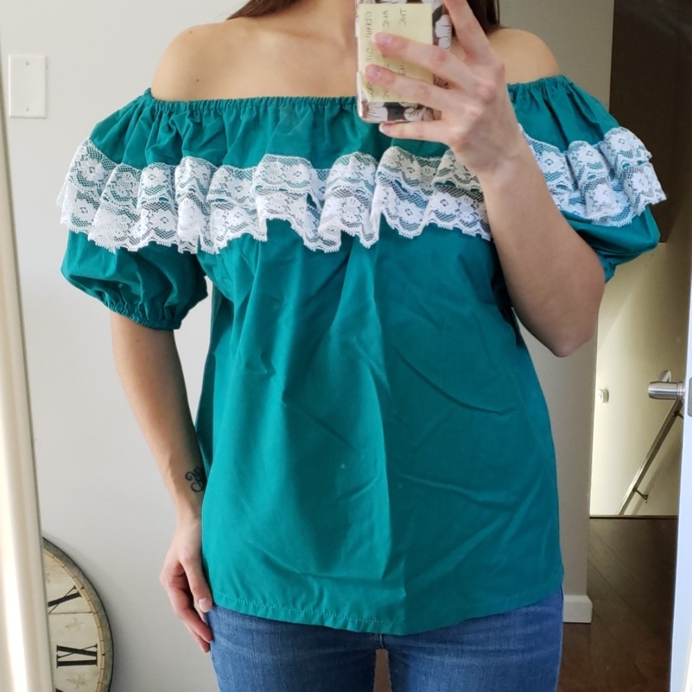 Prairie vintage Gunne Sax top